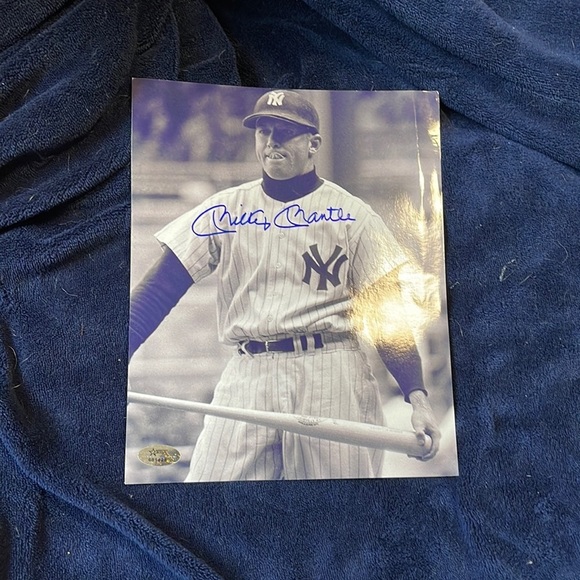 Other - Mickey Mantle New York Yankees signed photo